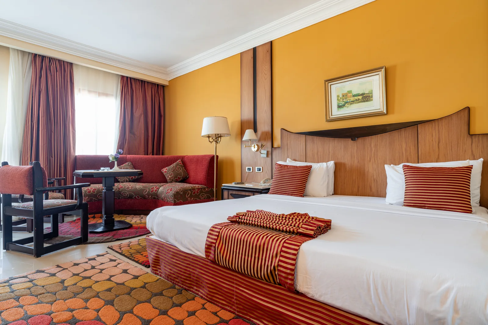 Rooms at Port Said Misr Travel Hotel